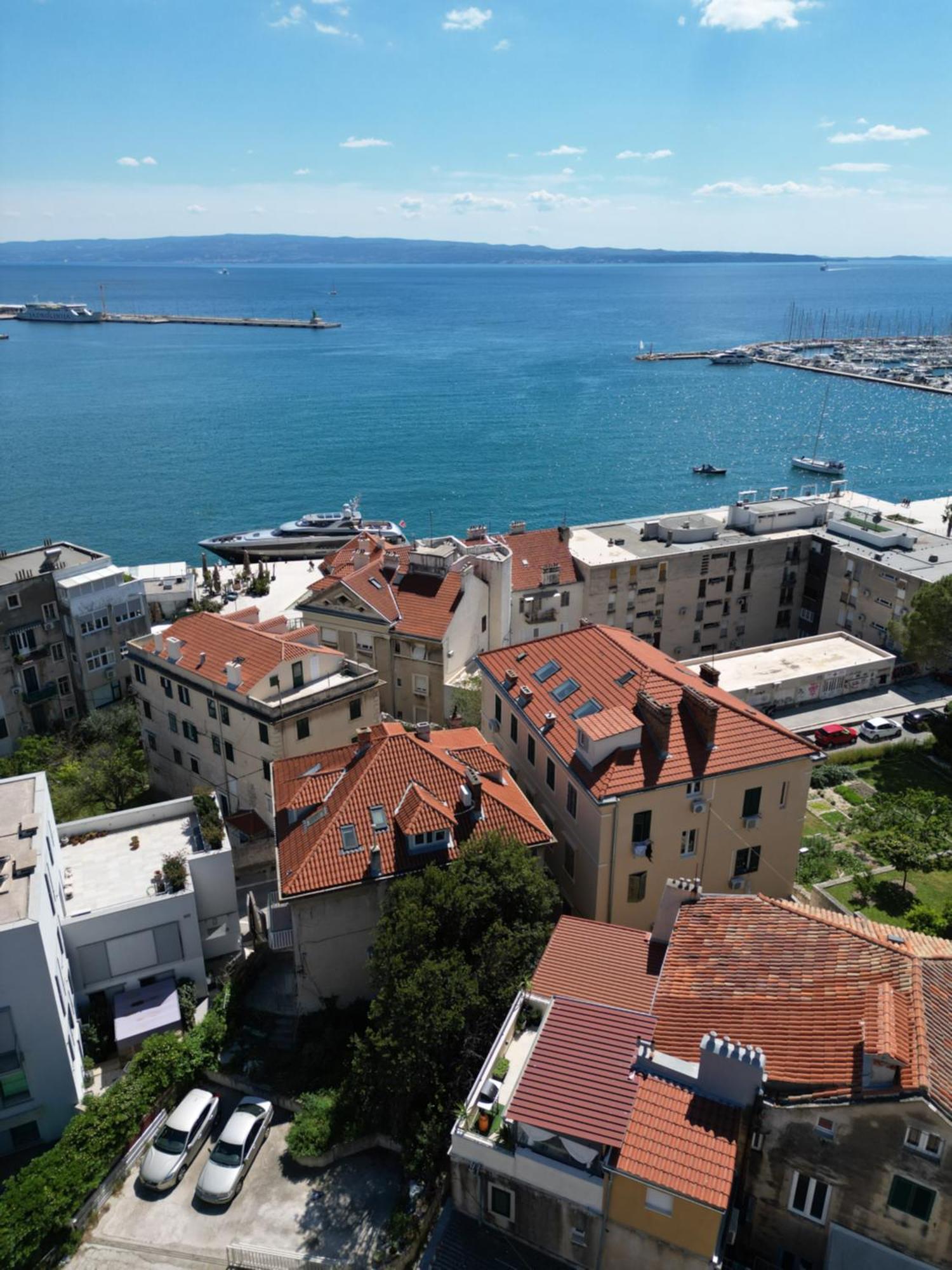 Prime Location Penthouse Apt With A Large Terrace Split Eksteriør bilde